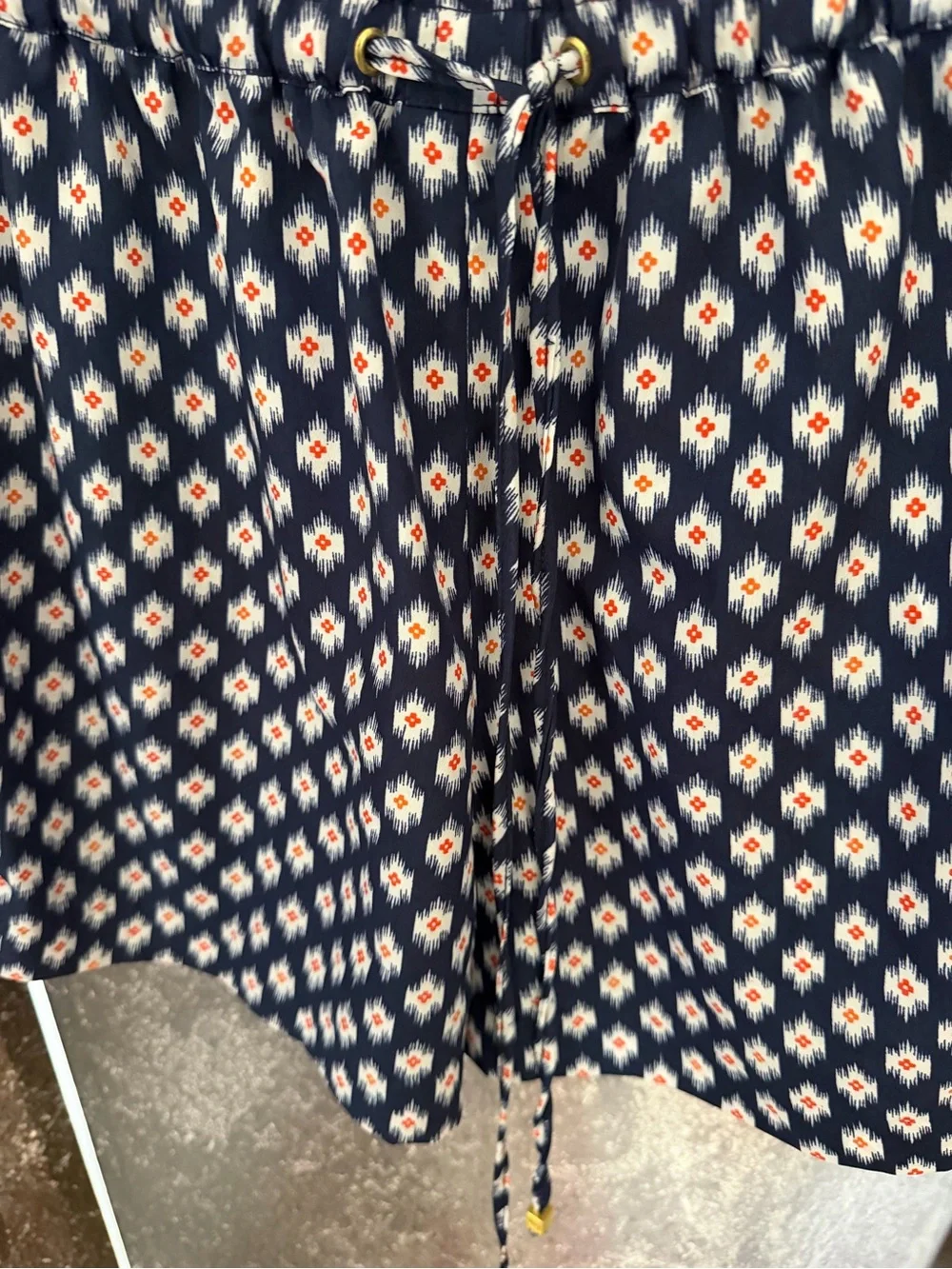Michael Kors Ikat Button-Front Dress